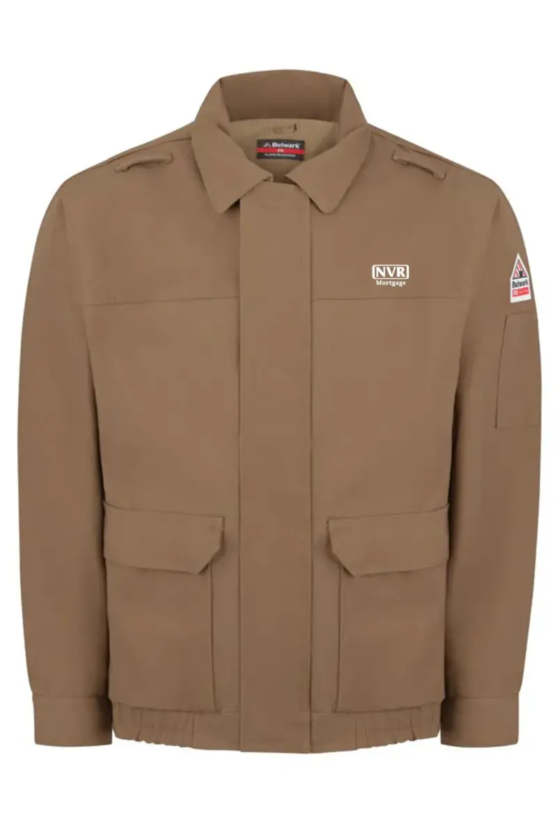 NVR Mortgage - Bulwark® Men's Water-Repellant Lined Bomber Jacket