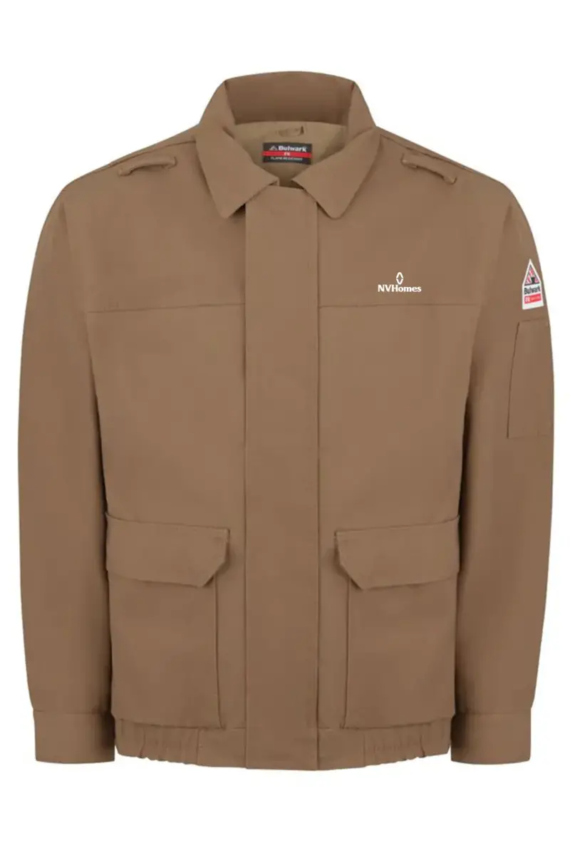 NVHomes - Bulwark® Men's Water-Repellant Lined Bomber Jacket