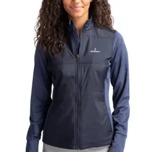 NVHomes - Cutter & Buck Stealth Hybrid Quilted Womens Full Zip Windbreaker Jacket