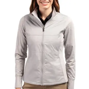 Heartland Homes - Cutter & Buck Stealth Hybrid Quilted Womens Full Zip Windbreaker Jacket