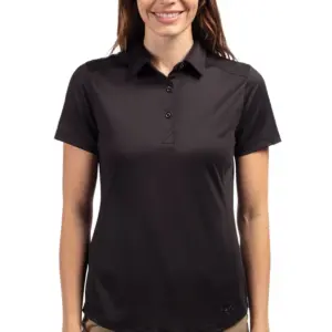 Heartland Homes - Cutter & Buck Prospect Eco Textured Stretch Recycled Womens Short Sleeve Polo