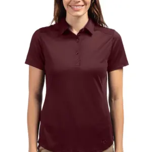 Heartland Homes - Cutter & Buck Prospect Eco Textured Stretch Recycled Womens Short Sleeve Polo