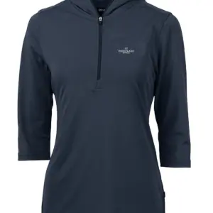 Heartland Homes - Cutter & Buck Virtue Eco Pique Recycled Half Zip Pullover Womens Hoodie