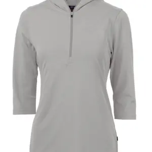 Heartland Homes - Cutter & Buck Virtue Eco Pique Recycled Half Zip Pullover Womens Hoodie