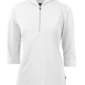 Heartland Homes - Cutter & Buck Virtue Eco Pique Recycled Half Zip Pullover Womens Hoodie