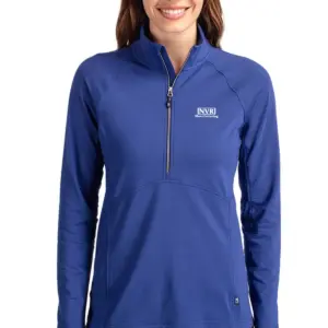 NVR Manufacturing - Cutter & Buck Adapt Eco Knit Stretch Recycled Womens Half Zip Pullover