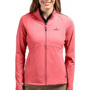 NVHomes - Cutter & Buck Adapt Eco Knit Heather Recycled Womens Full Zip