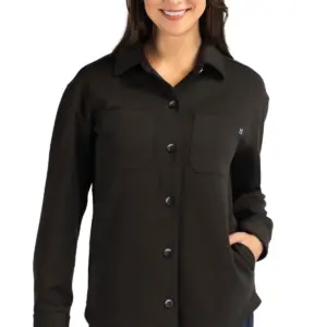 NVR Manufacturing - Cutter & Buck Roam Eco Recycled Womens Shirt Jacket