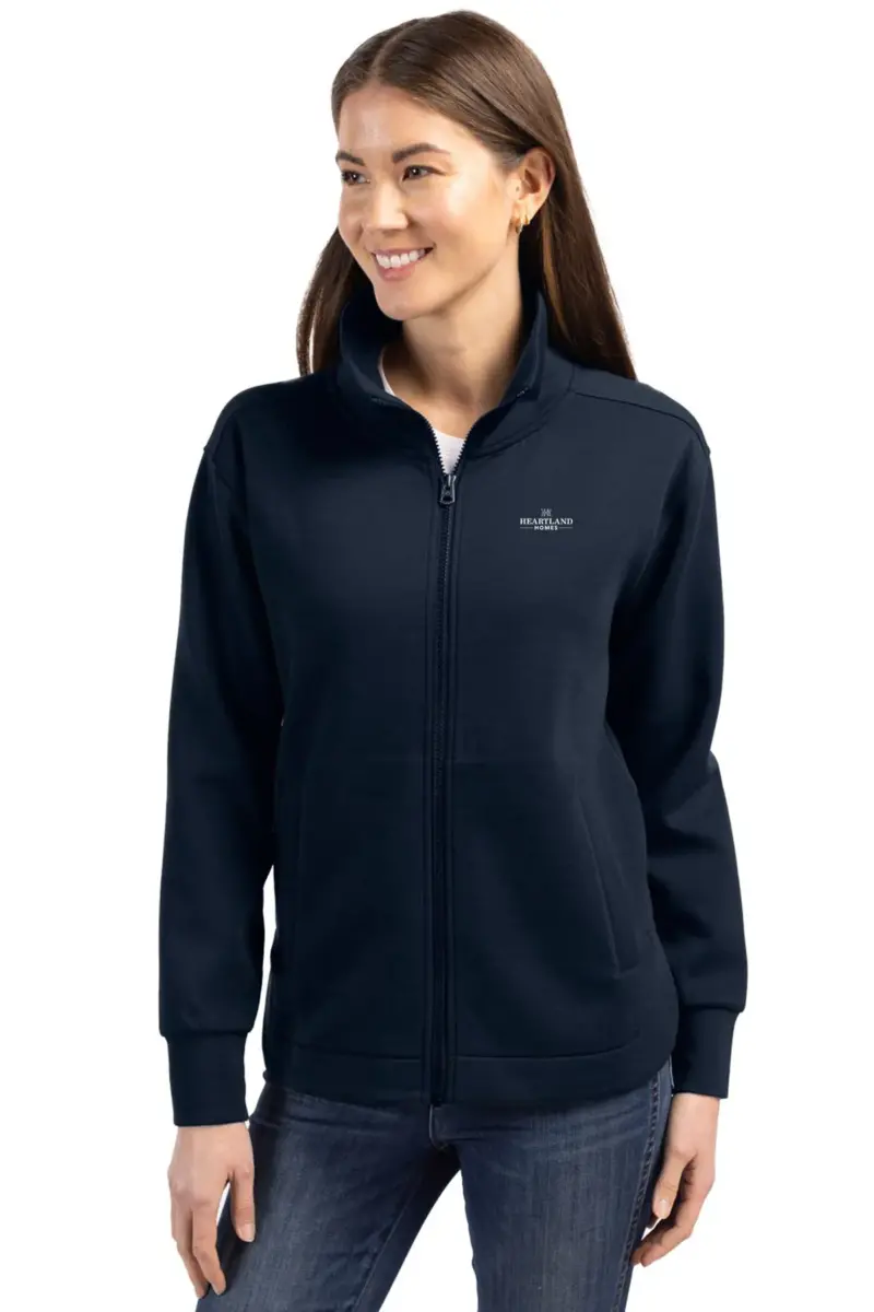 Heartland Homes - Cutter & Buck Roam Eco Full Zip Recycled Womens Jacket