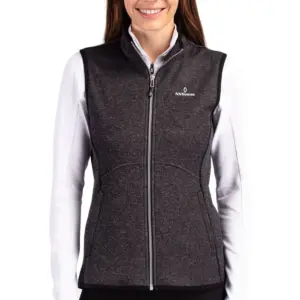 NVHomes - Cutter & Buck Mainsail Sweater Knit Womens Full Zip Vest