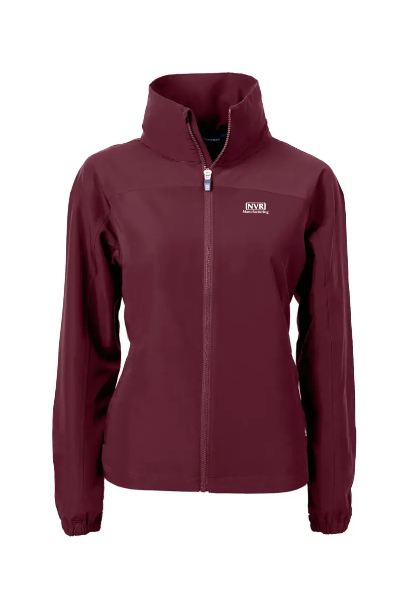 NVR Manufacturing - Cutter & Buck Charter Eco Recycled Womens Full-Zip Jacket