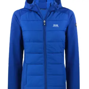 NVR Manufacturing - Cutter & Buck Evoke Hybrid Eco Softshell Recycled Full Zip Womens Hooded Jacket