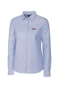 NVR Inc - Cutter & Buck Stretch Oxford Womens Long Sleeve Dress Shirt