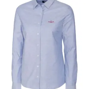 Heartland Homes - Cutter & Buck Stretch Oxford Womens Long Sleeve Dress Shirt