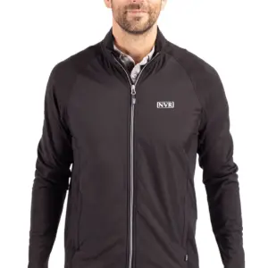 NVR Inc - Cutter & Buck Adapt Eco Knit Hybrid Recycled Mens Full Zip Jacket