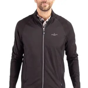 Heartland Homes - Cutter & Buck Adapt Eco Knit Hybrid Recycled Mens Full Zip Jacket