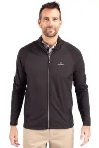NVHomes - Cutter & Buck Adapt Eco Knit Hybrid Recycled Mens Full Zip Jacket