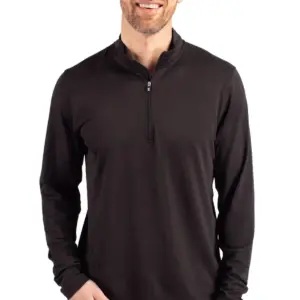 Heartland Homes - Cutter & Buck Virtue Eco Pique Recycled Quarter Zip Mens Pullover