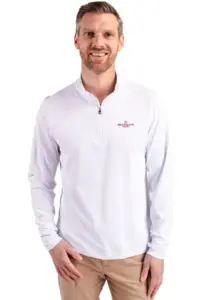 Heartland Homes - Cutter & Buck Virtue Eco Pique Recycled Quarter Zip Mens Pullover