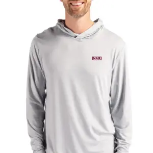 NVR Inc - Cutter & Buck Coastline Epic Comfort Eco Recycled Mens Hooded Shirt