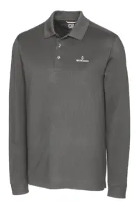 NVHomes - Cutter & Buck Advantage Tri-Blend Pique Mens Long Sleeve Polo