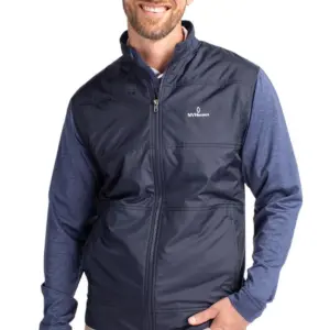 NVHomes - Cutter & Buck Stealth Hybrid Quilted Mens Full Zip Windbreaker Jacket