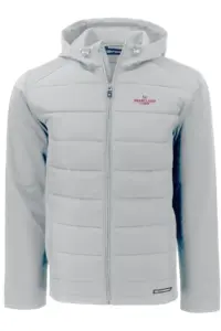 Heartland Homes - Cutter & Buck Evoke Hybrid Eco Softshell Recycled Full Zip Mens Hooded Jacket
