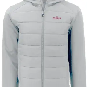 Heartland Homes - Cutter & Buck Evoke Hybrid Eco Softshell Recycled Full Zip Mens Hooded Jacket