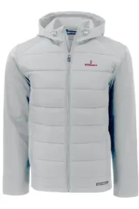 NVHomes - Cutter & Buck Evoke Hybrid Eco Softshell Recycled Full Zip Mens Hooded Jacket