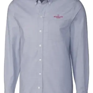 Heartland Homes - Cutter & Buck Stretch Oxford Mens Long Sleeve Dress Shirt
