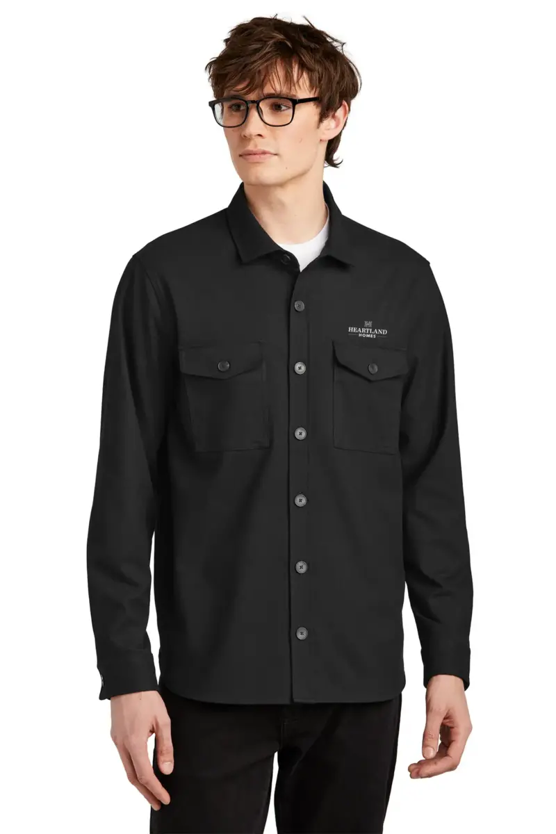 Heartland Homes - Mercer+Mettle™ Long Sleeve Twill Overshirt
