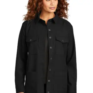 Heartland Homes - Mercer+Mettle™ Women’s Long Sleeve Twill Overshirt