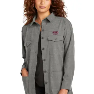 NVR Mortgage - Mercer+Mettle™ Women’s Long Sleeve Twill Overshirt