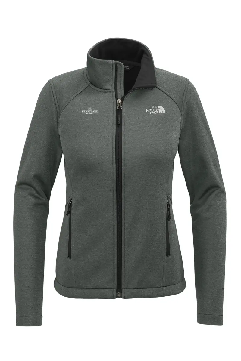 Heartland Homes - The North Face® Ladies Chest Logo Ridgewall Soft Shell Jacket