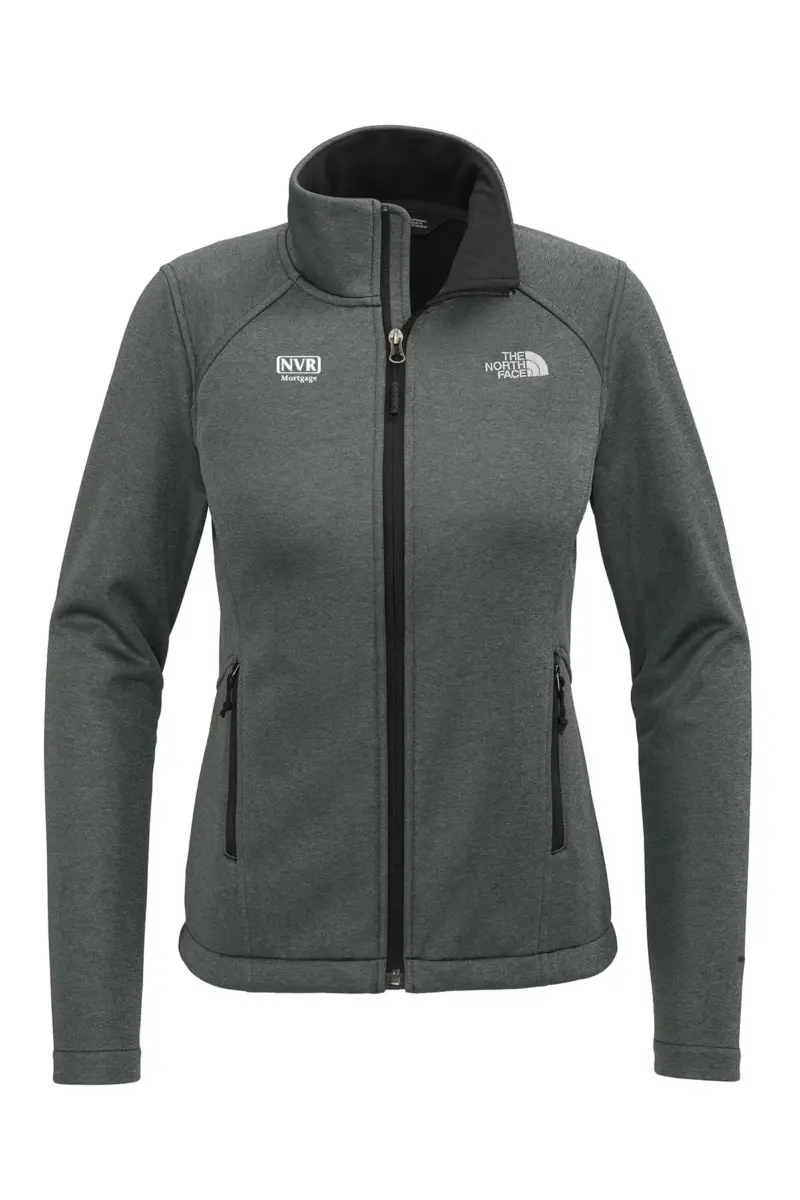 NVR Mortgage - The North Face® Ladies Chest Logo Ridgewall Soft Shell Jacket