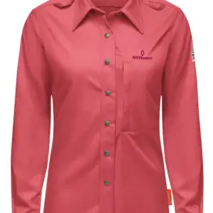 NVHomes - Bulwark® Unisex Midweight Comfort Snap-Front Woven Shirt