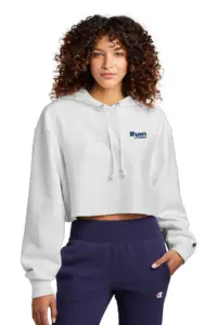Ryan Homes - Champion ® Women’s Reverse Weave ® Cropped Cut-Off Hooded Sweatshirt
