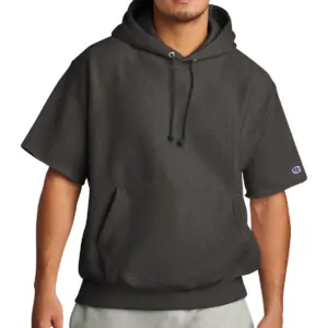 NVHomes - Champion ® Reverse Weave ® Short Sleeve Hooded Sweatshirt
