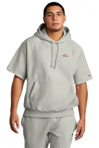 NVHomes - Champion ® Reverse Weave ® Short Sleeve Hooded Sweatshirt