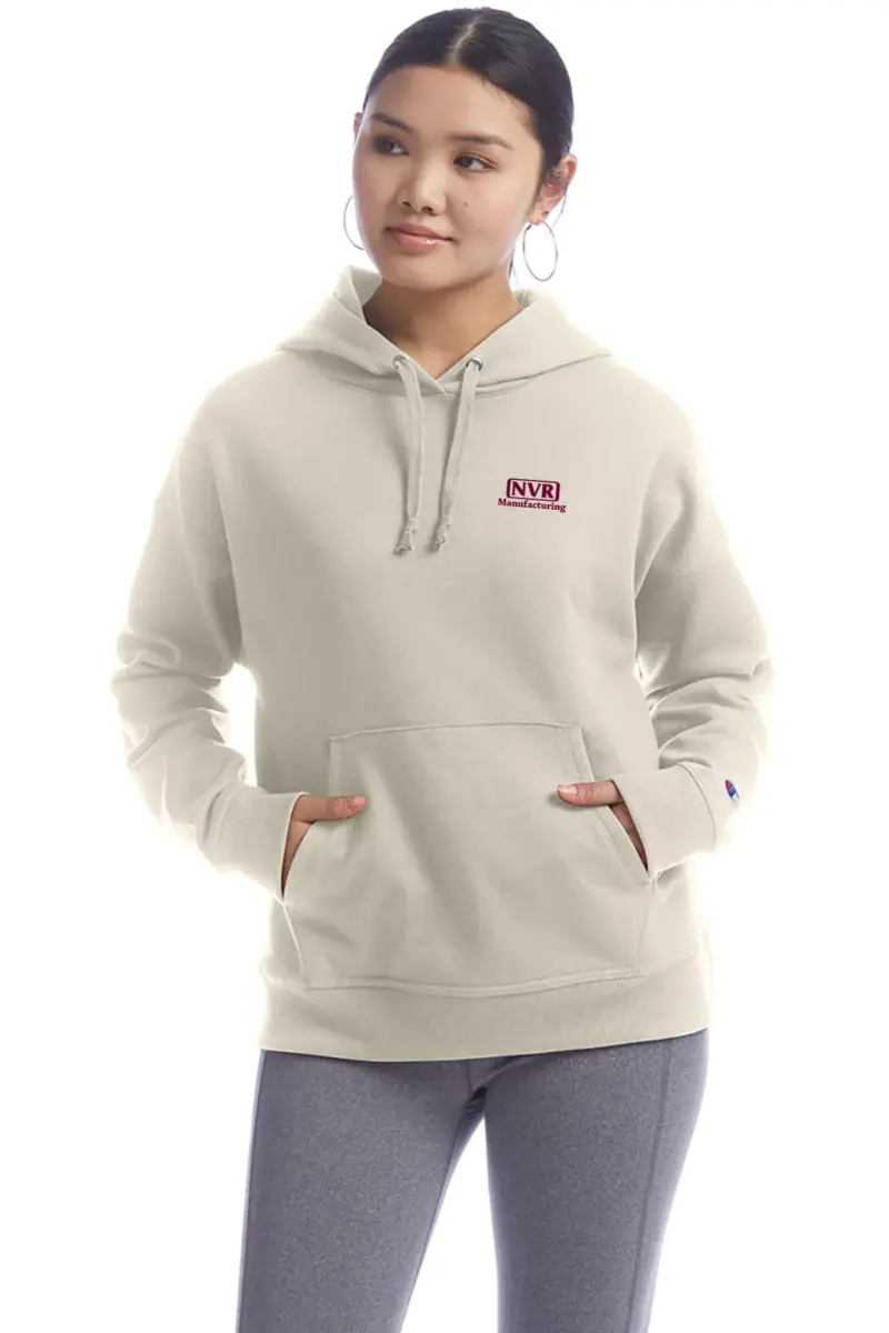 NVR Manufacturing - Champion Ladies' PowerBlend Relaxed Hooded Sweatshirt