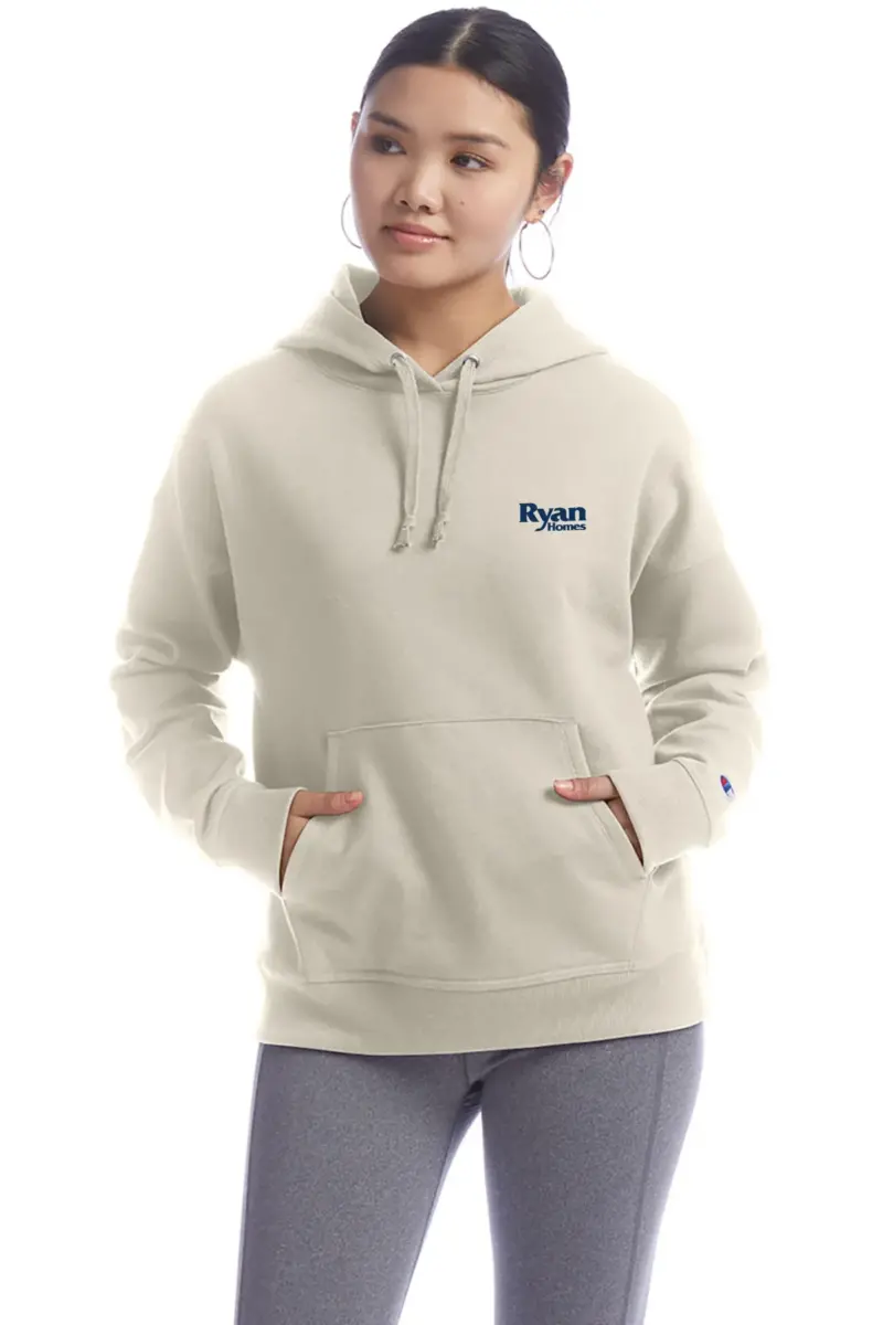 Ryan Homes - Champion Ladies' PowerBlend Relaxed Hooded Sweatshirt