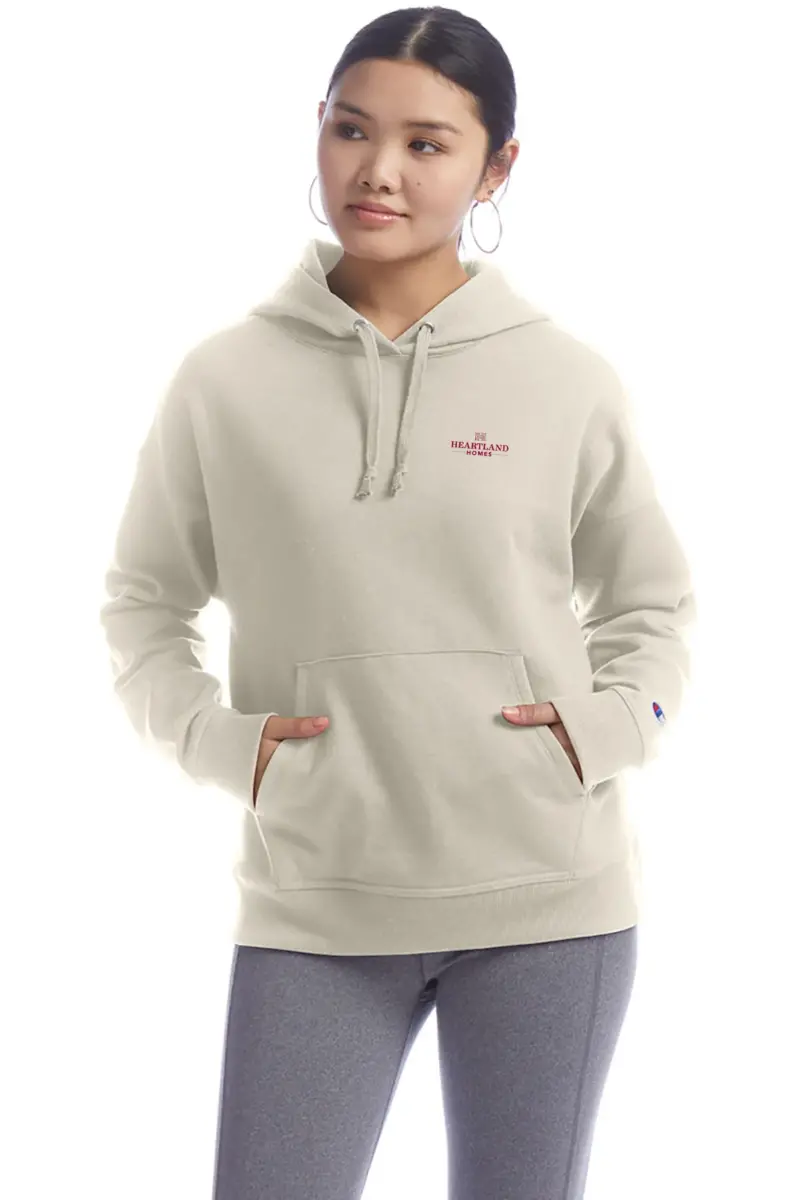 Heartland Homes - Champion Ladies' PowerBlend Relaxed Hooded Sweatshirt