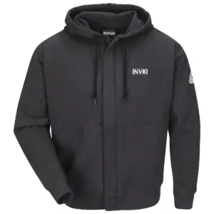 NVR Inc - Bulwark® Men's Fleece Zip Front W/Hood