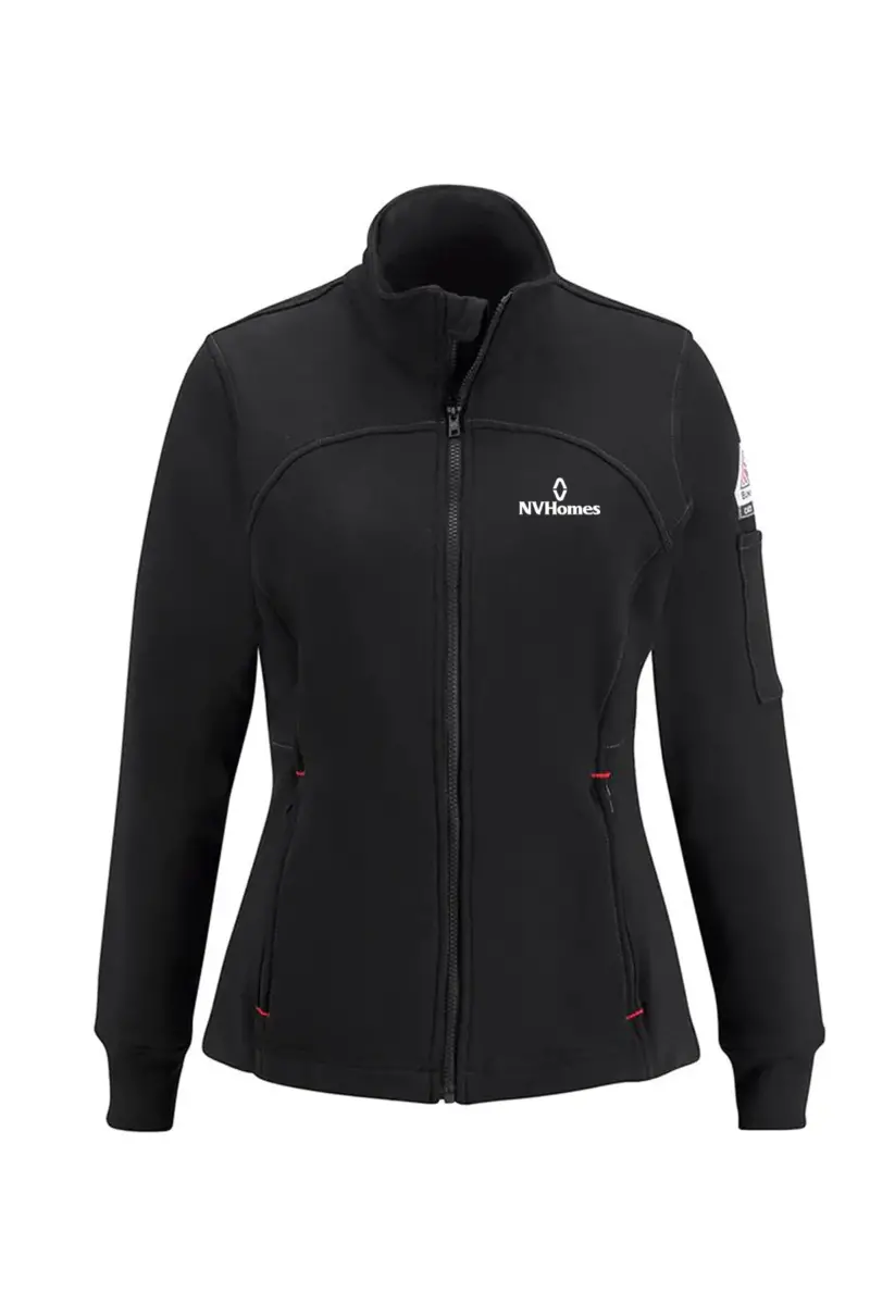 NVHomes - Bulwark® Women's Fleece Full Zip Sweatshirt