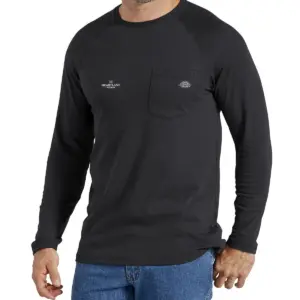 Heartland Homes - Dickies Men's Temp-iQ Performance Cooling Long Sleeve Pocket T-Shirt