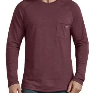 Heartland Homes - Dickies Men's Temp-iQ Performance Cooling Long Sleeve Pocket T-Shirt