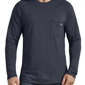 Heartland Homes - Dickies Men's Temp-iQ Performance Cooling Long Sleeve Pocket T-Shirt