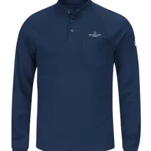 Heartland Homes - Bulwark® Men's 6.5Oz Long Sleeve Ct2 Henley Shirt