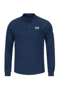 NVR Mortgage - Bulwark® Men's 6.5Oz Long Sleeve Ct2 Henley Shirt