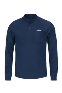 NVHomes - Bulwark® Men's 6.5Oz Long Sleeve Ct2 Henley Shirt